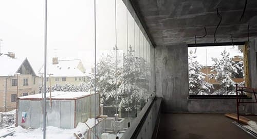 Остекление в КП «Белый Берег»