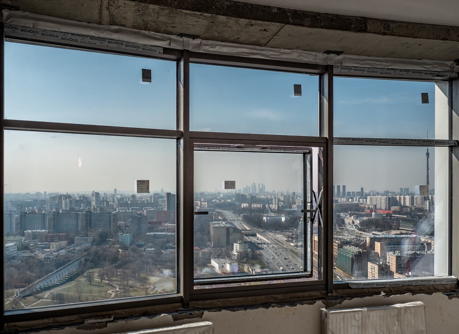 Schuco AWS 114 HI в ЖК «Триколор»